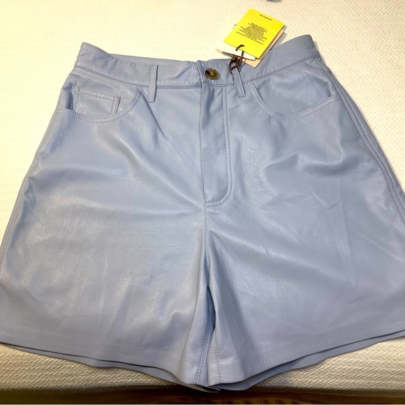 Power blue NANUSHKA SHORTS, SIZE M tags still on, never worn. 5” inseam